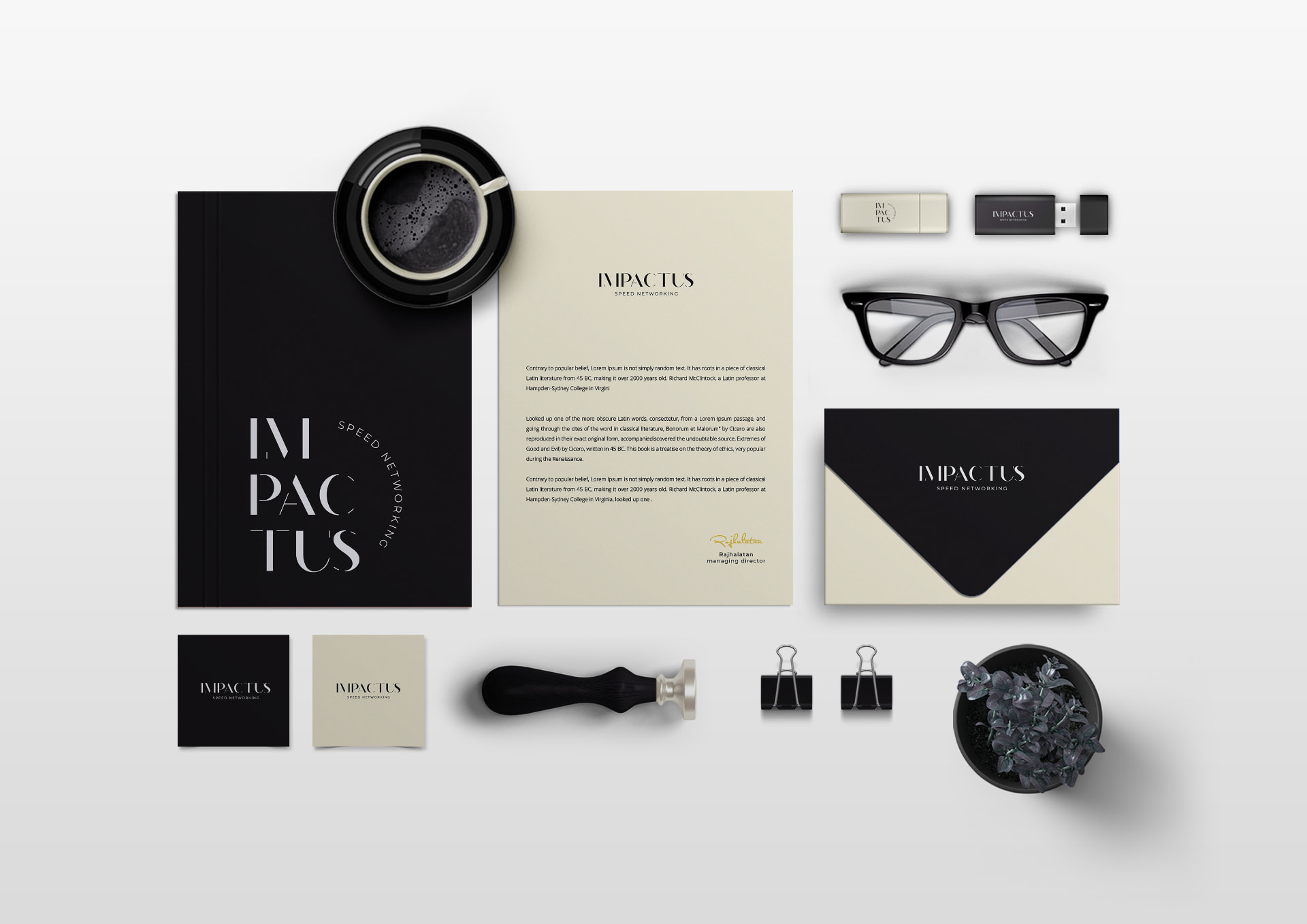 Impactus — platform mockup