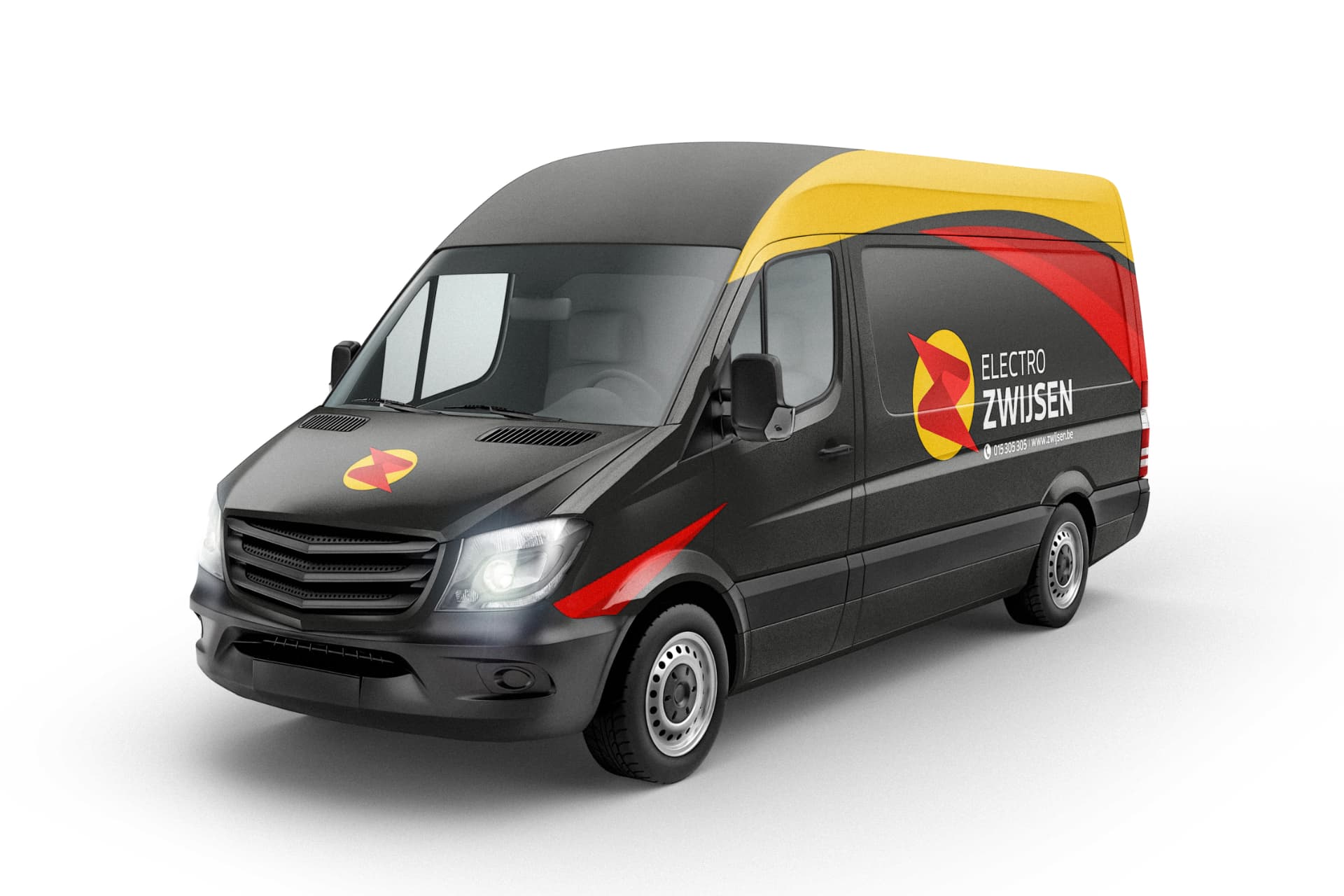 Electro Zwijsen branded fleet van design