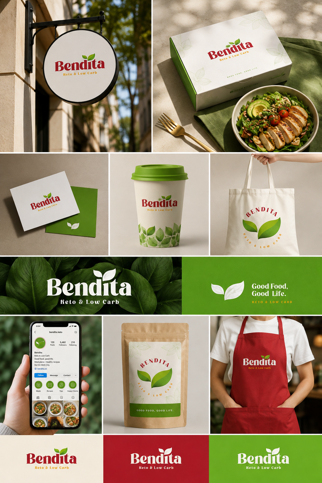 Bendita — brand applications