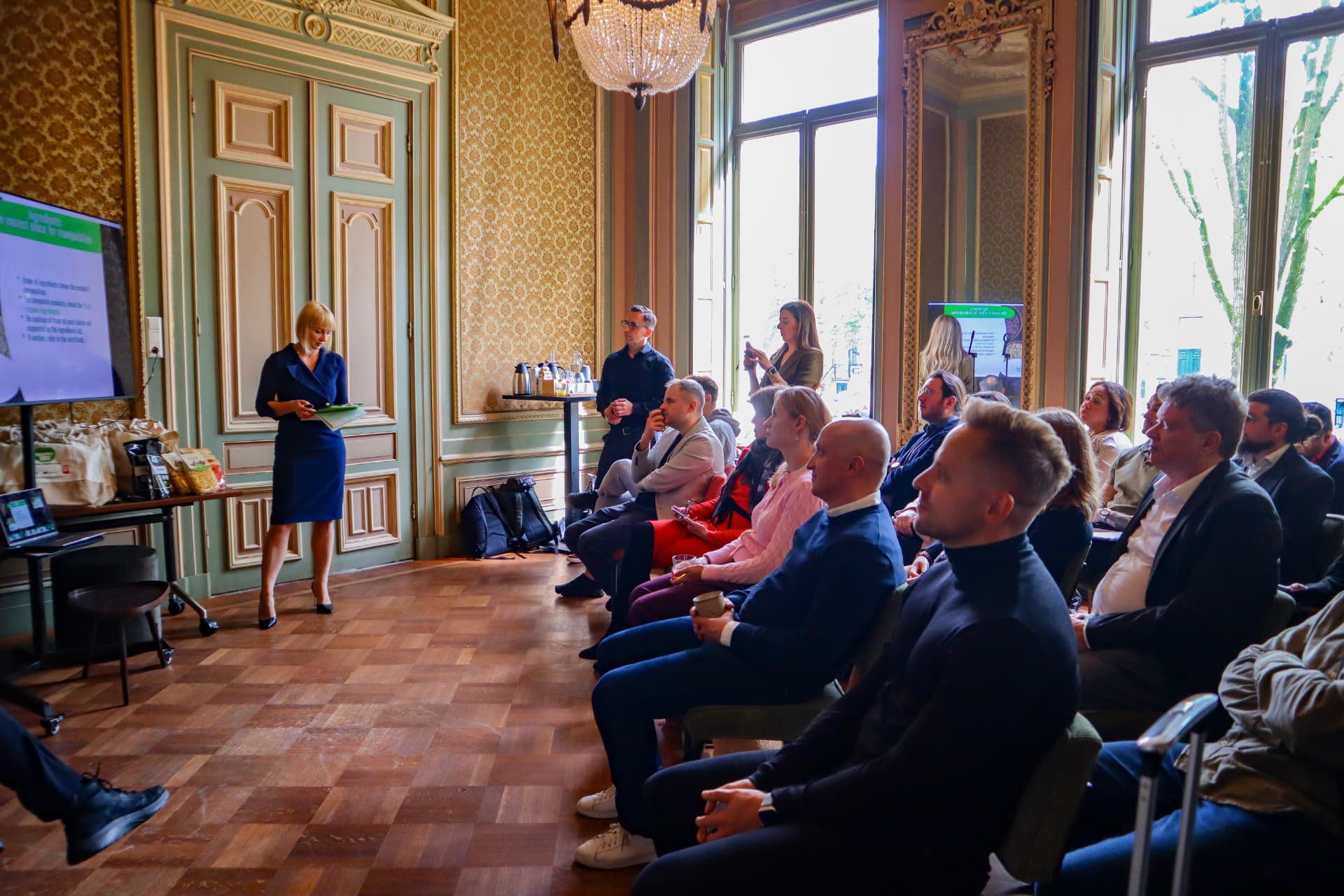 European Organic Food presentation session