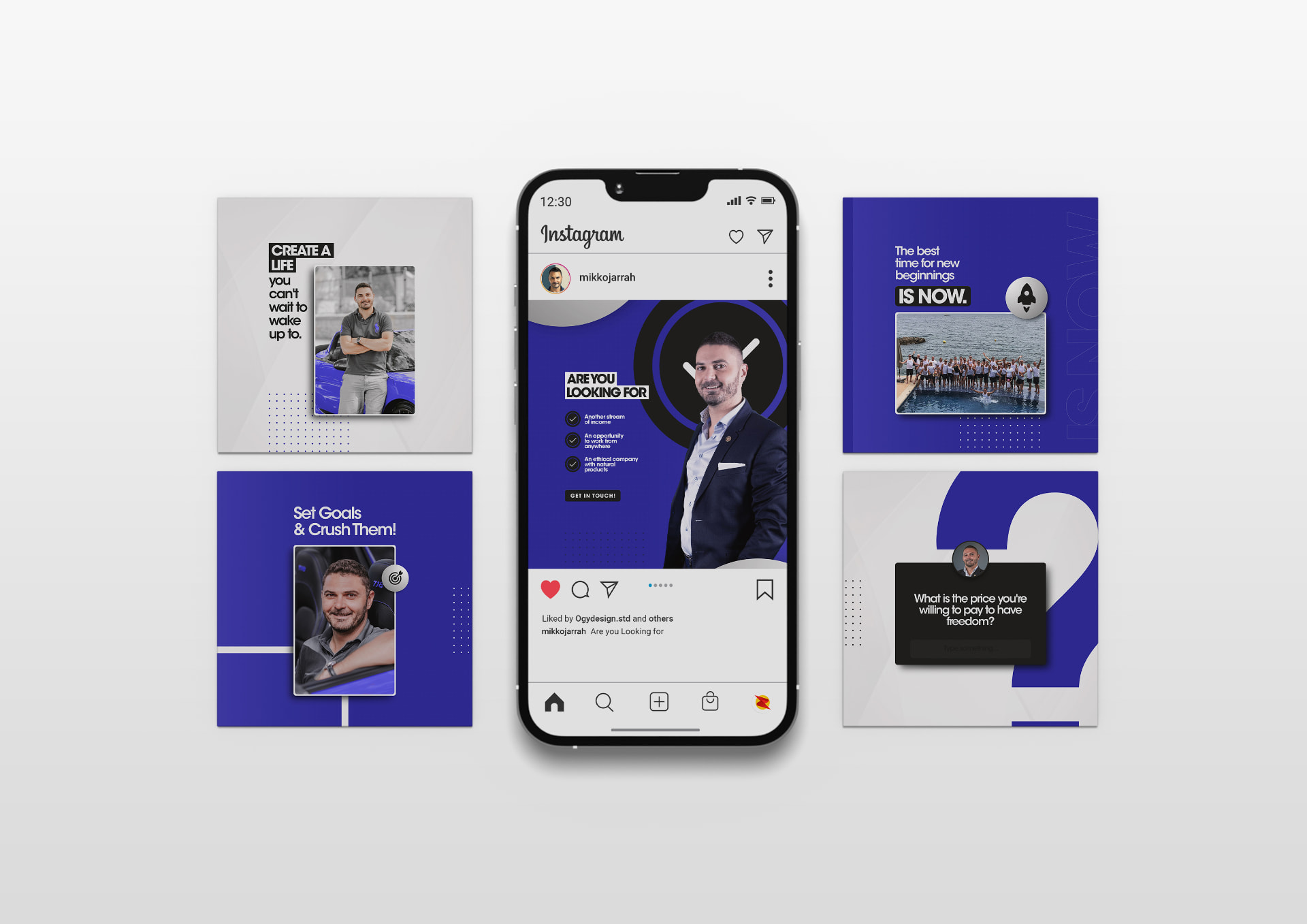 Mikko Jarrah — brand applications