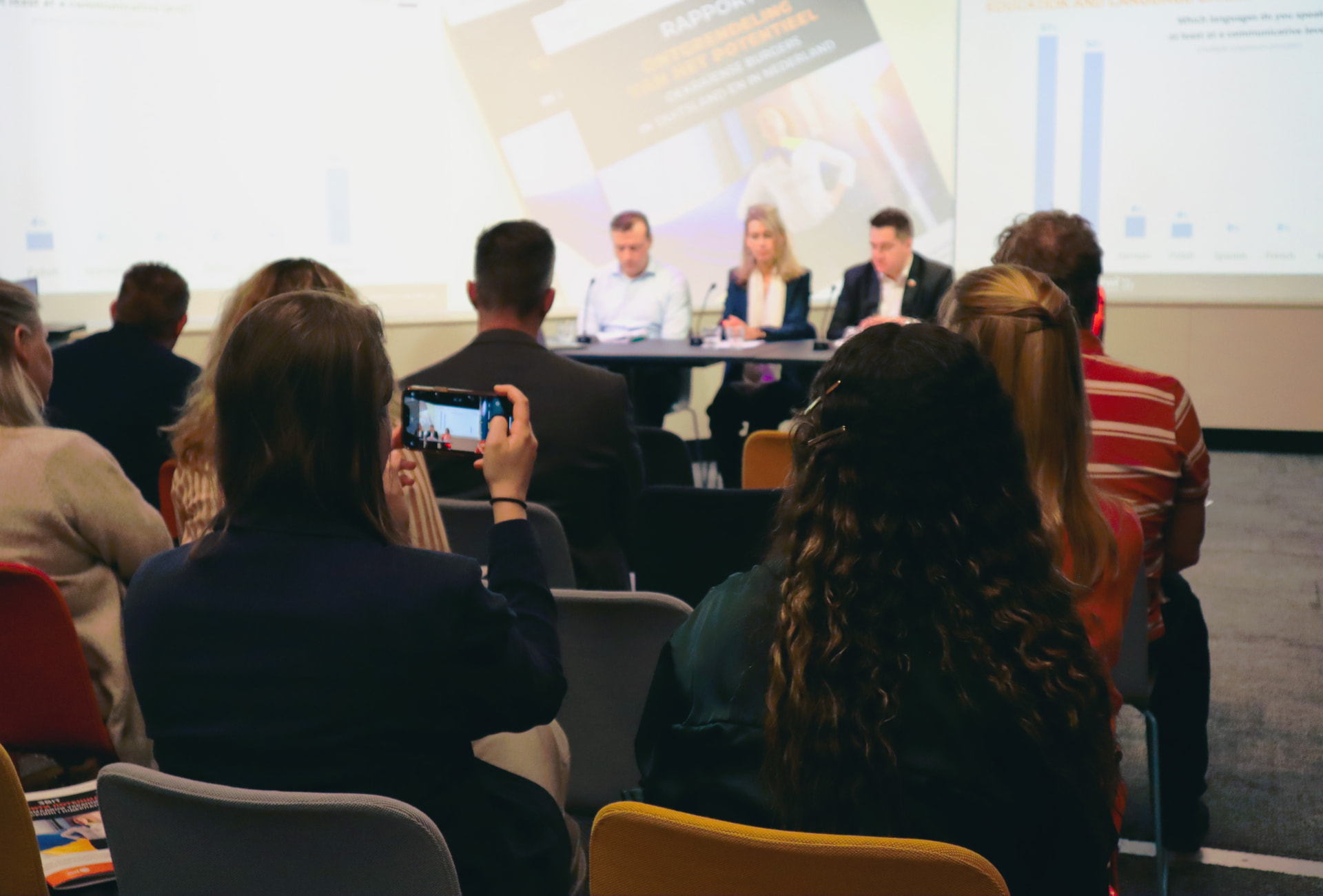 EWL Group panel session with audience