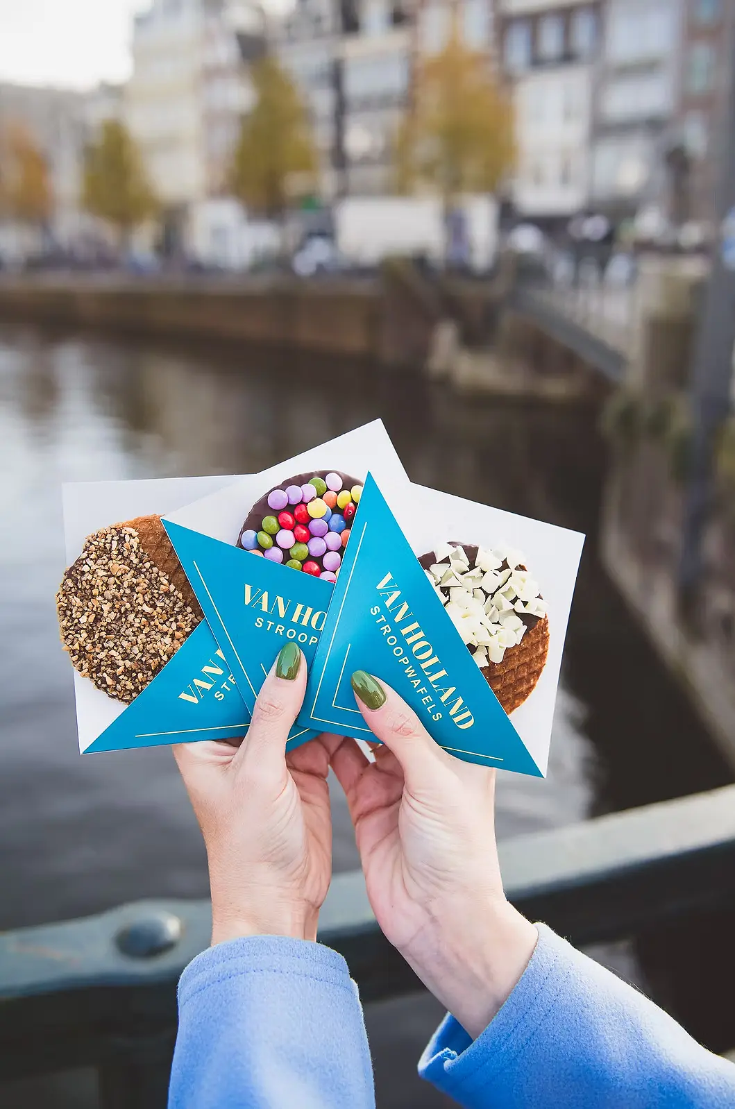 Van Holland Stroopwafels — platform mockup